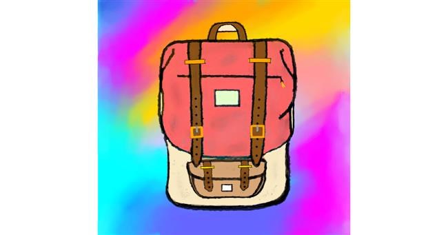 Drawing of Backpack by 🇭🇰 Acemca Lam