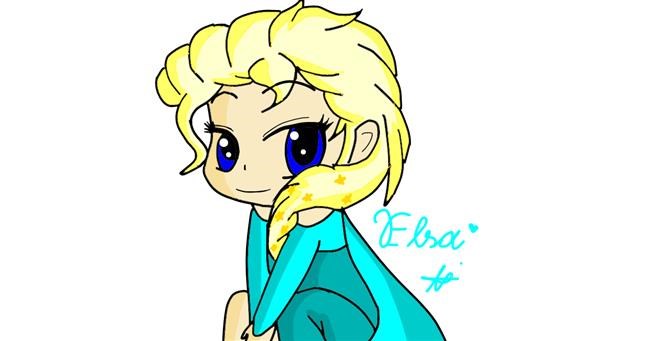 Elsa (Disney) - autor: Holy Kirbo