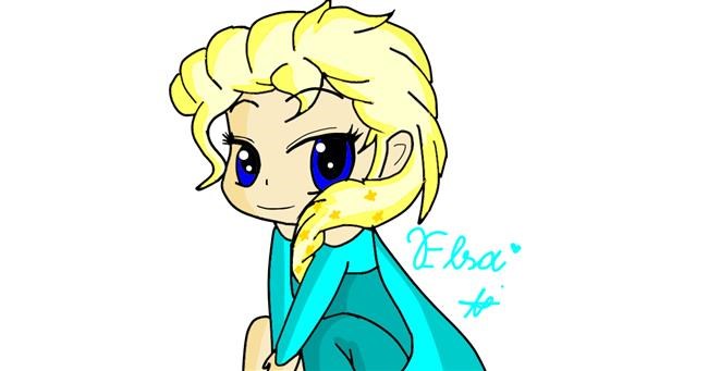 Elsa (Disney) - autor: Holy Kirbo