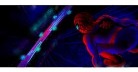 Drawing of Spiderman by JohnBoy