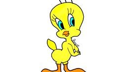 Drawing of Tweety Bird by Ana ♡