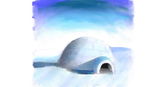 Drawing of Igloo by Güber Gru