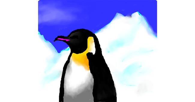 Drawing of Penguin by Maigirl