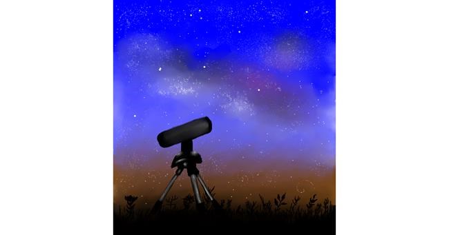 Teleskop - autor: Hajar