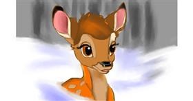 Drawing of Bambi by DrawSomething