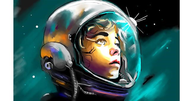 Astronaut - autor: Herbert