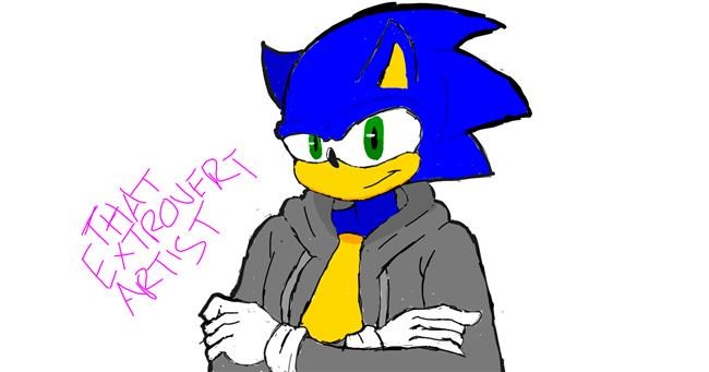 Sonic: Super jež - autor: ThatExtrovertArtist