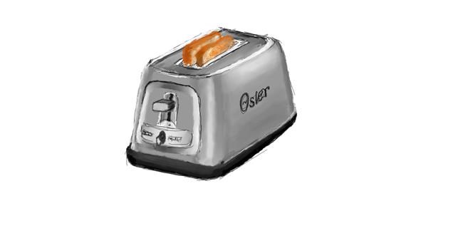 Toaster-Zeichnung von Güber Gru