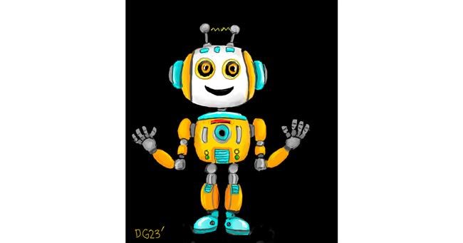 Robot - autor: GreyhoundMama