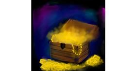 Drawing of Treasure chest by Ayisha