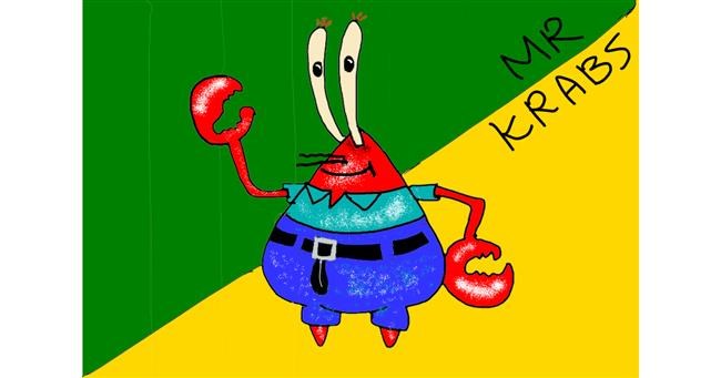 Mr. Krabs (SpongeBob)-Zeichnung von Lili