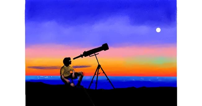 Teleskop - autor: GJP