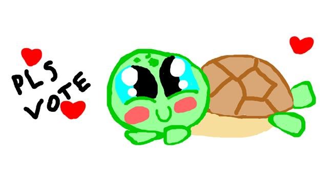 Drawing of Tortoise by cutypuky 0w0