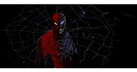 Drawing of Spiderman by Chaching