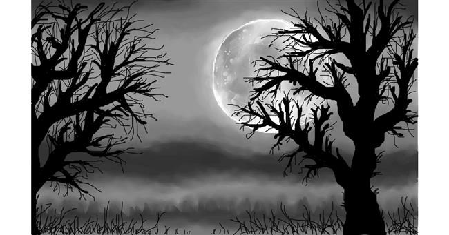 Mjesec - autor: DaVinky
