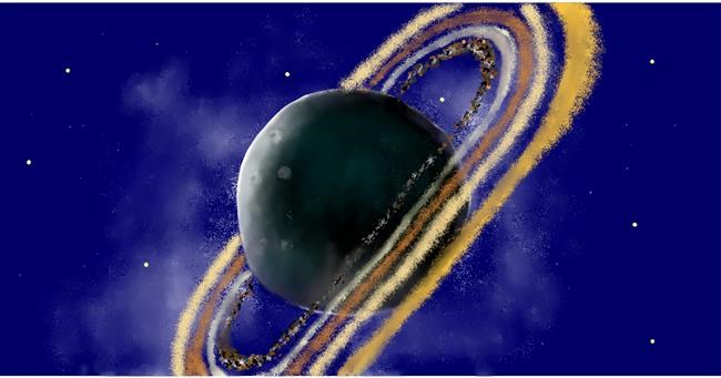 Saturn - autor: Eclat de Lune
