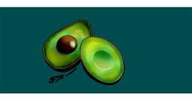 Drawing of Avocado by lama