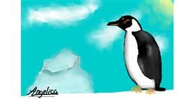 Drawing of Penguin by La_MiLoV