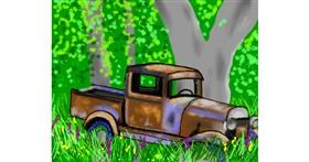 Drawing of Truck by Cec