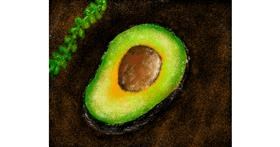 Avocado-Zeichnung von sam