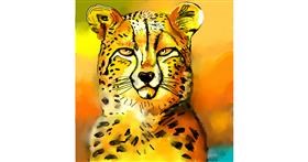 Drawing of Cheetah by Not.Old.Train