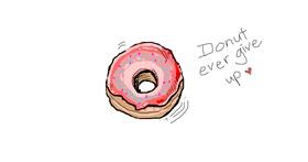 Drawing of Donut by Chloe