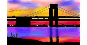 Drawing of Bridge by GJP