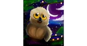 Drawing of Owl by 🌌Mom💕E🌌