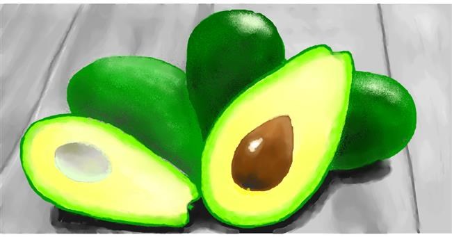 Avokado - autor: Pinky