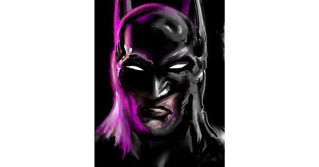 Drawing of Batman by ⋆su⋆vinci彡