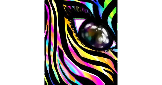 Zebra-Zeichnung von 🌌Mom💕E🌌