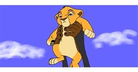 Simba (Kralj Lavova) - autor: Annie