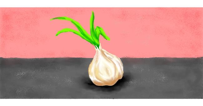 Knoblauch-Zeichnung von Strider