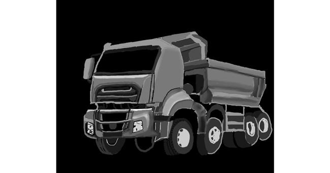 Drawing of Truck by ImagineBastille