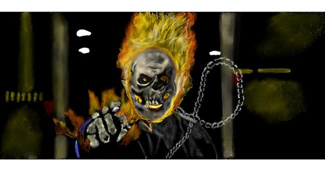 Drawing of Ghost by Chaching