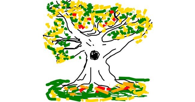 Drawing of Tree by Anonymous