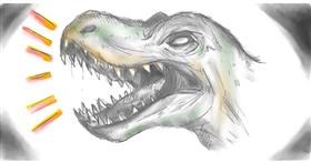 T-rex dinosaur - autor: You