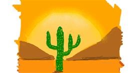 Drawing of Cactus by Anonymous