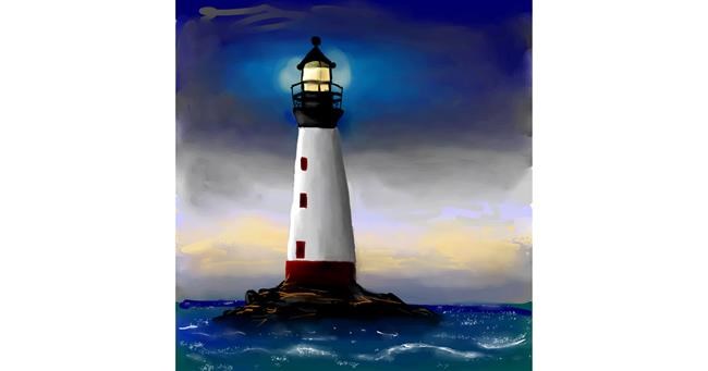 Drawing of Lighthouse by BananaConzarles