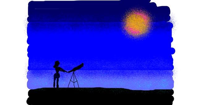 Teleskop - autor: Anonymous