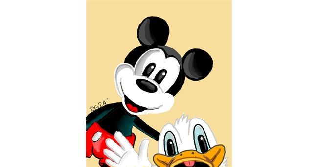 Mickey Mouse - autor: GreyhoundMama