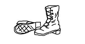 Drawing of Boots by dumdum