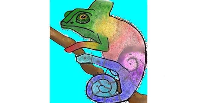 Kameleon - autor: Bri