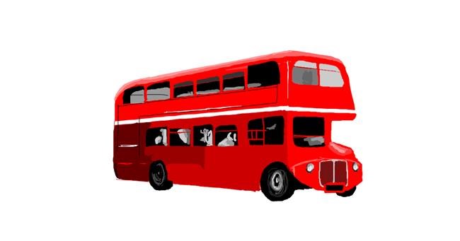 Autobus - autor: BIENE MAHA