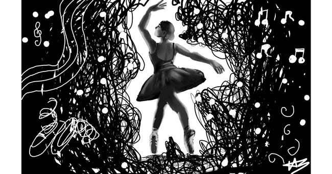 Balerina - autor: Mila