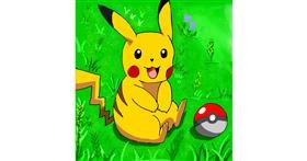 Pikachu - autor: Lou