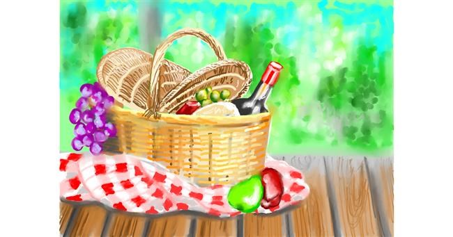 Drawing of Picnic by ⋆su⋆vinci彡