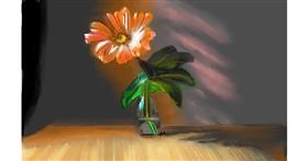 Drawing of Flower by Herbert