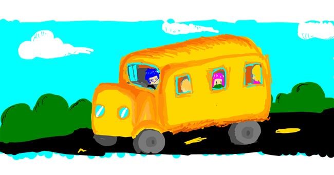 Autobus - autor: GeomonLover