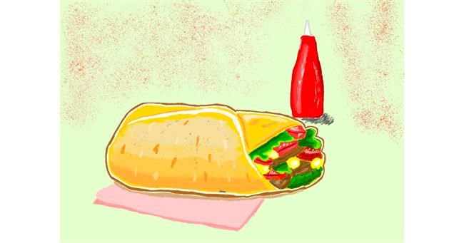 Burrito - autor: Deki